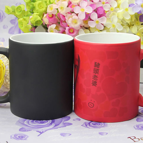 5Cgo 10872604231 變色杯子 創意diy定制杯子變色杯定做照片 馬克杯魔術杯 母親節創意禮物 M52000