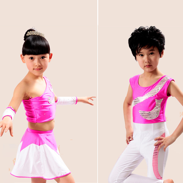 5Cgo  20046183702 幼兒 兒童演出服幼兒體操服男童女童啦啦操表演服 兒童舞衣 GSX58000
