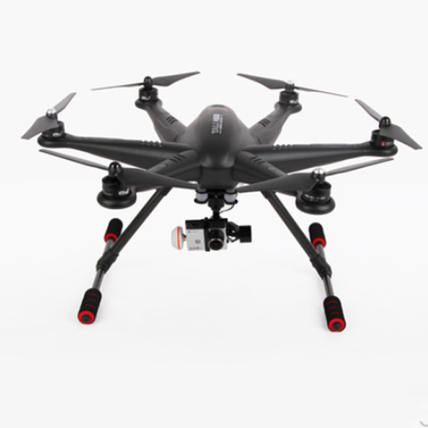 5Cgo 42469654703 華科爾 H500 專業航拍無人機航拍遙控飛機六軸飛行器航模 黑色版全套 ILOOK+ 相機 WXP00850