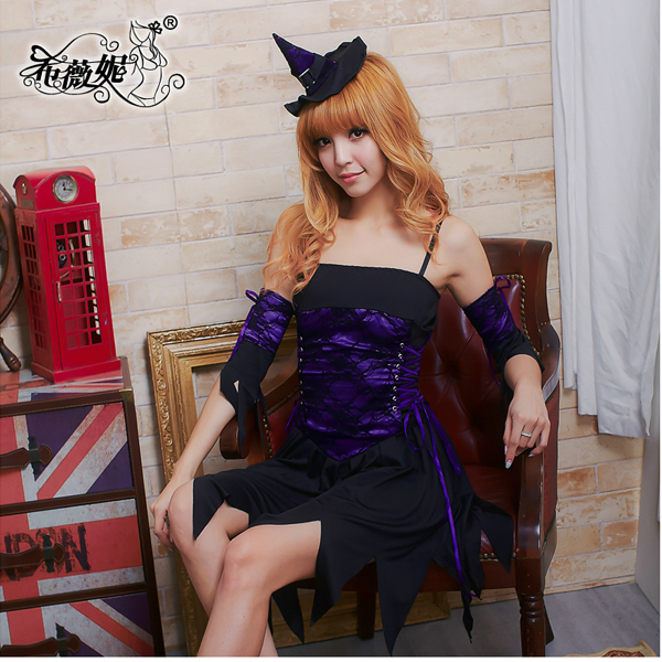 5Cgo 39618754754 角色扮演服動漫制服女惡魔演出服舞台服萬聖節派對服裝 角色扮演Cospaly  GSX87000