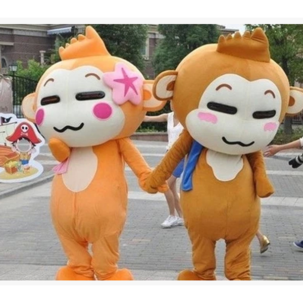 5Cgo  10401448312 悠嘻猴卡通服裝 嘻哈猴行走人布偶玩偶服裝 卡通人偶服裝   GSX85300