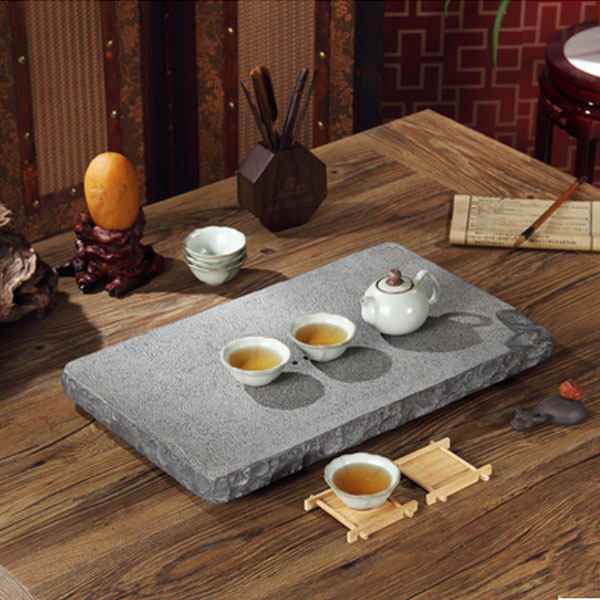 5Cgo 40674355569 石茶台正宗烏金石茶盤盤古黑金石茶台天然石茶盤仿古石茶盤 大號款 WXP88500