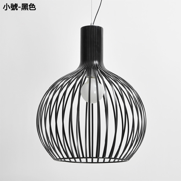 5Cgo 43128039416 北歐簡約現代鐵藝吊燈燈具 吧台咖啡廳酒吧餐廳樓梯個性吊燈-小號   LKM64100