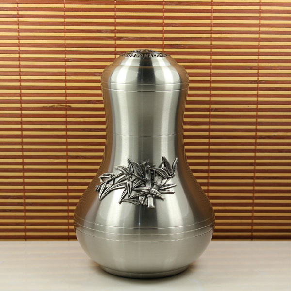 5Cgo 25148448305 錫器純錫錫罐錫制茶葉罐商務禮品實用工藝品父親節禮物馬來西亞純錫福如海錫罐祝壽賀壽送領導長輩   LAY82800