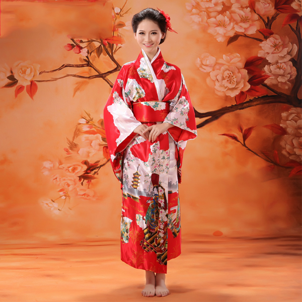 5Cgo 15562771649  和服 舞台演出服裝古裝日本武士服拍照寫真服裝日本和服正裝  GSX96000
