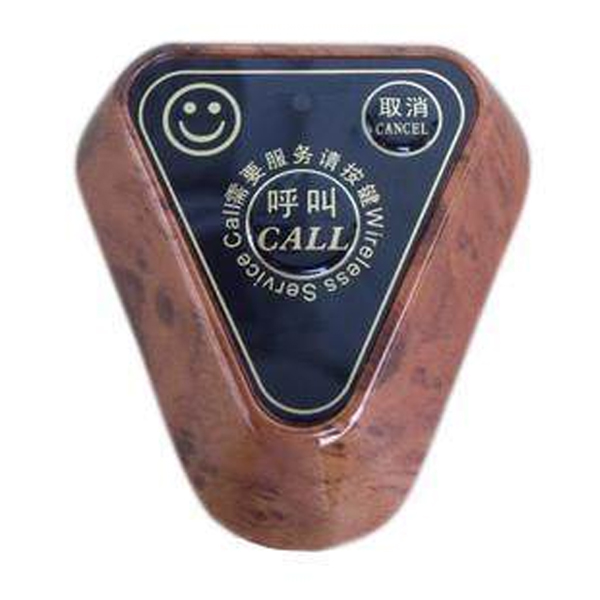 5Cgo 14193259868 小三角兩鍵服務呼叫器電梯呼叫器咖啡棋牌室會所呼叫器服務鈴服務器 5個 WXP01100