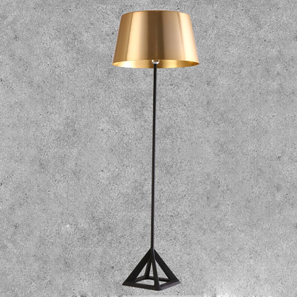 5Cgo 44531725570 馬斯登Tom Dixon Base金沙三角落地燈美式立燈複刻版   LKM09800