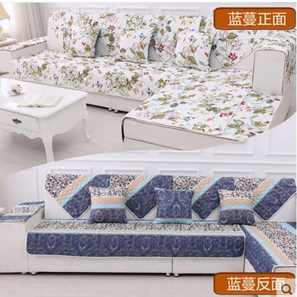 5Cgo 521363455545 四季防滑雙面布藝沙發墊巾套罩歐式組合沙發巾沙發套定做座墊客廳臥室L型扶手巾靠背墊正反兩用多款式選擇 CHX45000