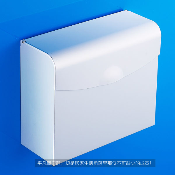 5Cgo 39026667390 衛生間紙巾盒手紙盒廁所衛生紙盒加厚壁挂廁紙盒防水抽紙盒廁紙盒無指紋擦手紙盒酒店居家餐廳飯店 CHX24000