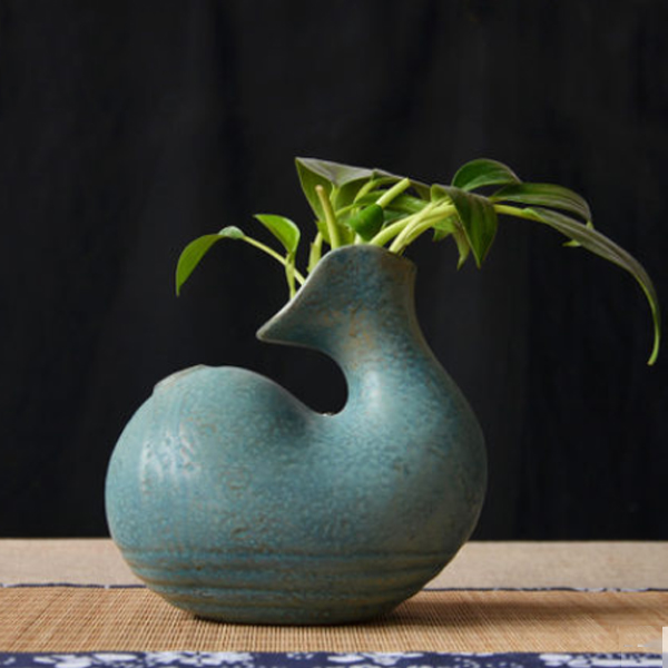 5Cgo 41123299078 陶迷粗陶花瓶複古手工花插陶瓷花器茶具擺件居家陶藝小花瓶歐式 HZS88000