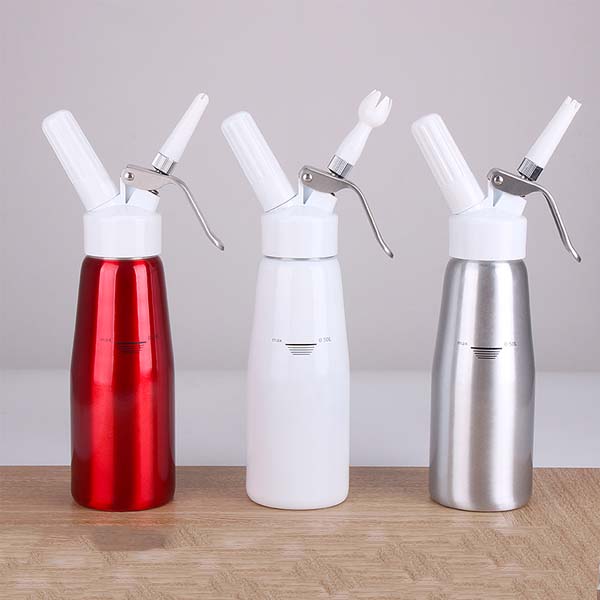 5Cgo 40274094052 花式咖啡專用鋁制奶油槍鮮奶油發泡器奶泡器奶油機0.5L烘培店吧檯奶茶店門市通用 XMJ88000