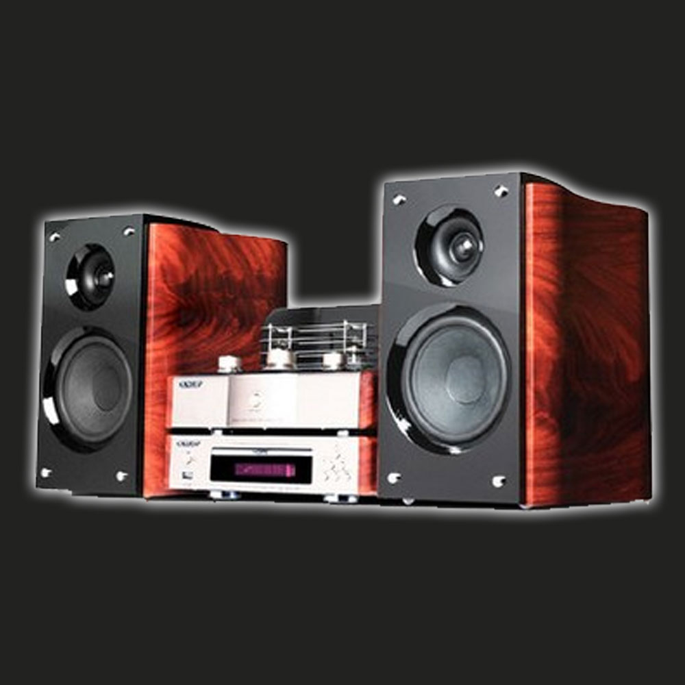 5Cgo 35364862087 SD-313 經典膽機 hi-fi 發燒組合音響 cd 音響套裝 hi-fi 喇叭書架音箱 PY05010