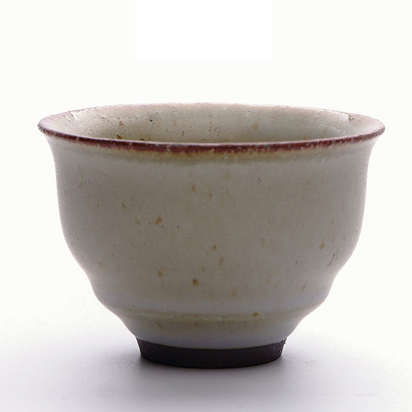 5Cgo 533831567111 功夫茶杯茶壺茶具功夫茶茶道粗陶仿古單杯品茗杯個人杯茶具茶道配件鬥笠杯陶瓷 六個一組 HJT09000