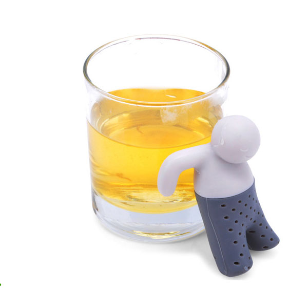 5Cgo 45045890642 Mr.Tea茶先生茶壺茶杯茶具創意過濾器泡茶器泡澡小人矽膠茶包濾茶器創意茶具 HJT21000