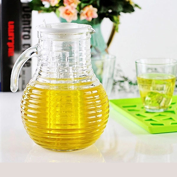 5Cgo 527265122509 意大利進口波米歐利威哇2L大容量玻璃花茶壺水果茶果汁冷飲壺家用冷水壺紮壺涼水壺 HJT95000