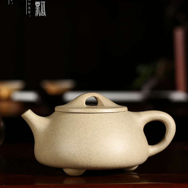 5Cgo 546159122987 中庸和諧茶壺茶杯泡茶茶具宜興紫砂壺純全手工名家原礦段泥景舟石瓢壺茶壺茶具  HJT99000