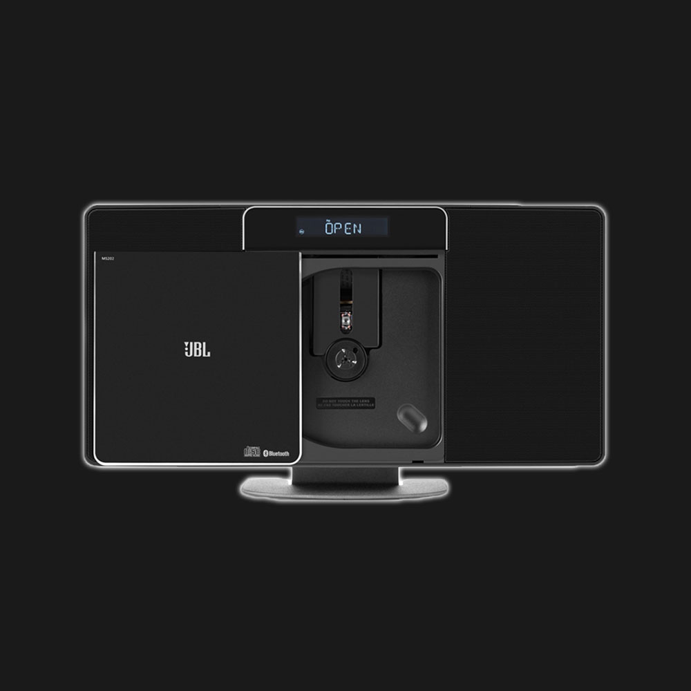 5Cgo 39224642654 JBL MS202 藍牙無線組合音響迷妳 CD 臺式家用電視音箱 PY99700