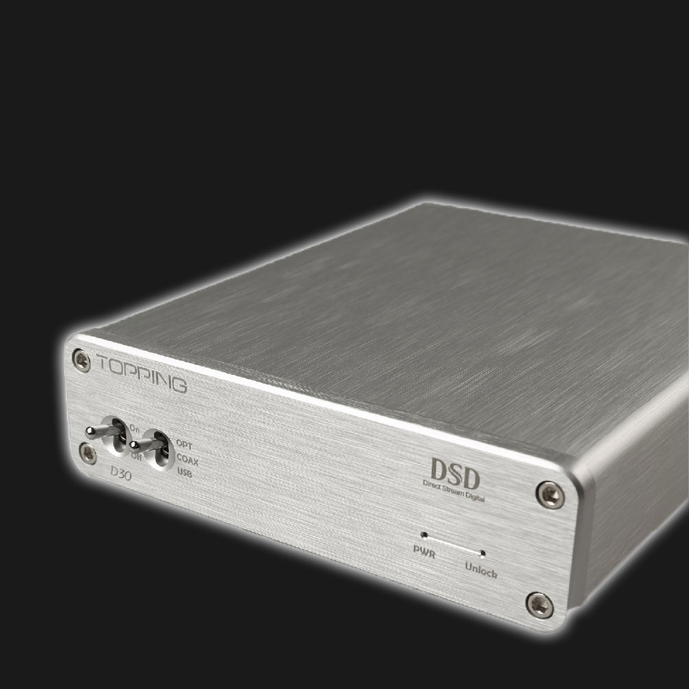 5Cgo 535727616593 拓品 D30 桌面式 HI-FI 解碼器 USB 同軸光纖 DAC DSD XMOS 發燒 PY89600