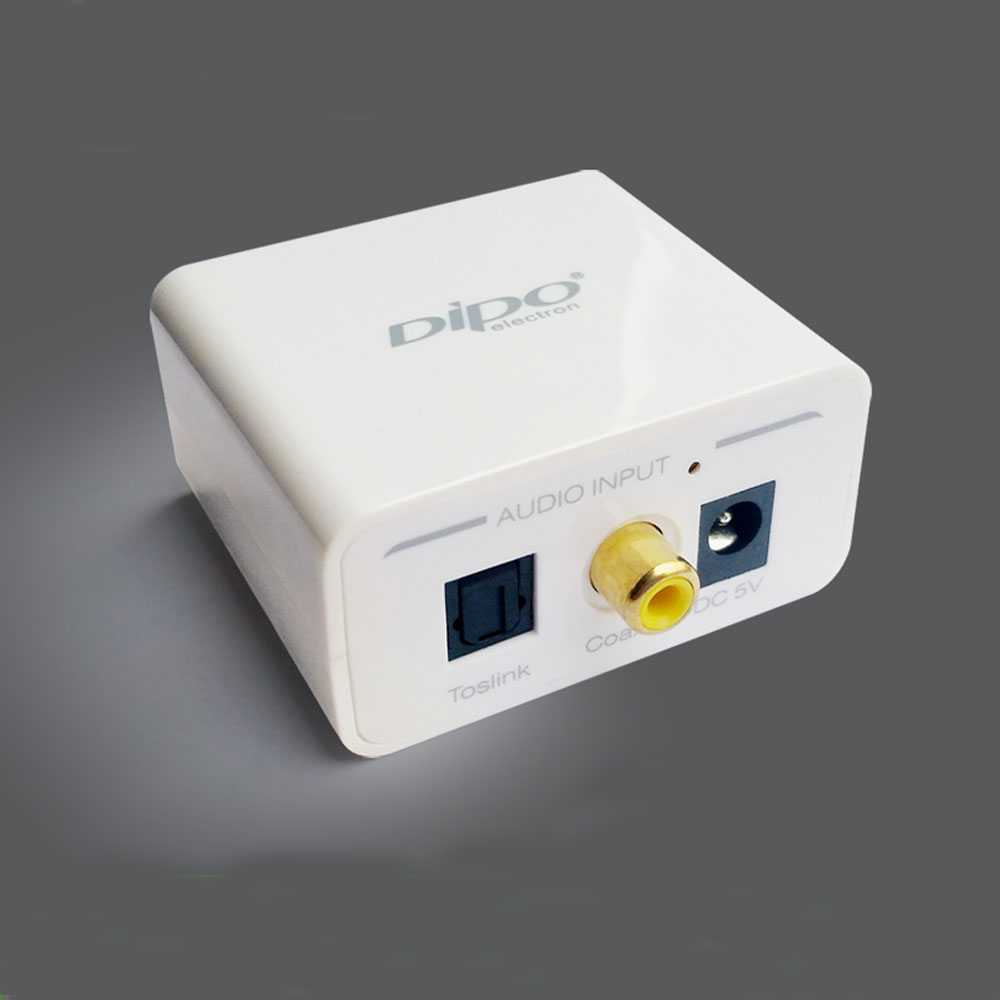 5Cgo 44393222460 DIPO DP-DA01 光纖同軸數字音頻轉模擬左右聲道 3.5 轉換 dac 解碼器 PY26000