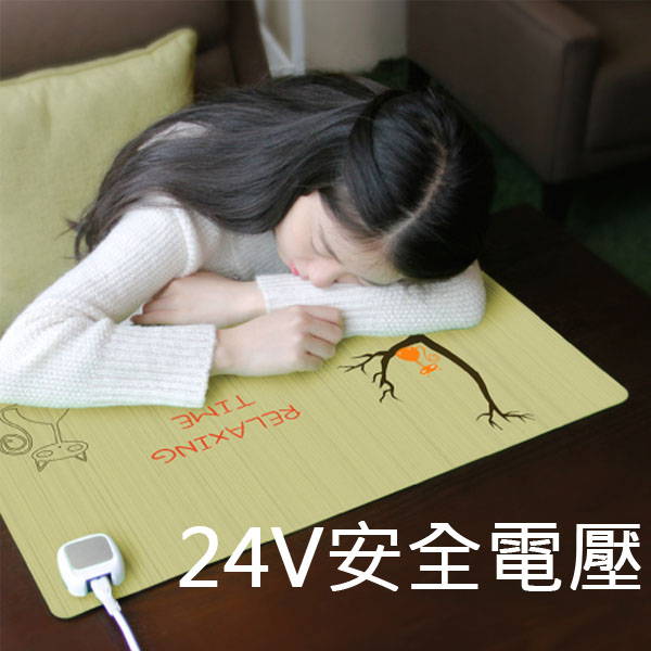 5Cgo 540409342914 暖桌寶 暖桌墊冬季送學生女生閨蜜生日禮物宿舍保暖神器寫作業家居用品安全24V-插220V電 XMJ96000