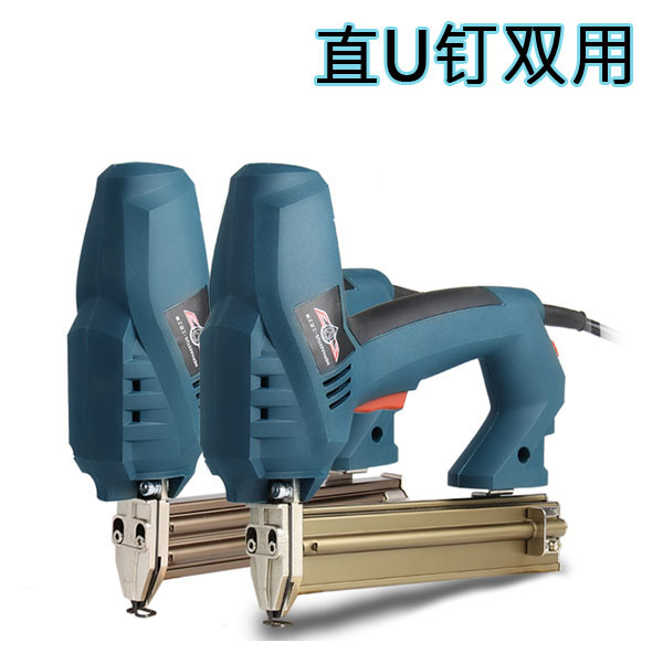 5Cgo 41812083522 電動釘槍兩用打釘槍電動F30直碼釘槍射釘器家用裝修氣釘槍木工水電工工具-220V電 XMJ32200