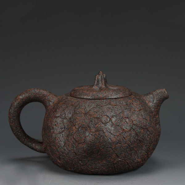 5Cgo 41212413773 吟香茗名家宜興紫砂壺茶壺茶杯泡茶茶海王德明純全手工紫砂高溫老段泥供春壺220cc  HJT05500