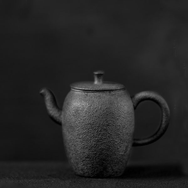 5Cgo 560363762968 黃砂粗陶美人肩茶壺茶杯泡茶茶海茶玩陶瓷過濾泡茶壺功夫茶具黑陶大號單壺禅味茶道 HJT67000