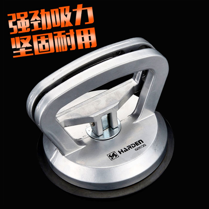 5Cgo 557448749816 玻璃吸盤瓷磚地板磚吸提器 強力玻璃掛鉤手動抓取工具鋁合金超強吸力- 單爪 XMJ43000