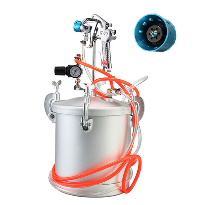 5Cgo 25040536041 噴漆槍10L多彩水包水噴槍 專業油漆噴漆槍 大理石乳膠漆噴塗機塗料壓力桶 XMJ02300
