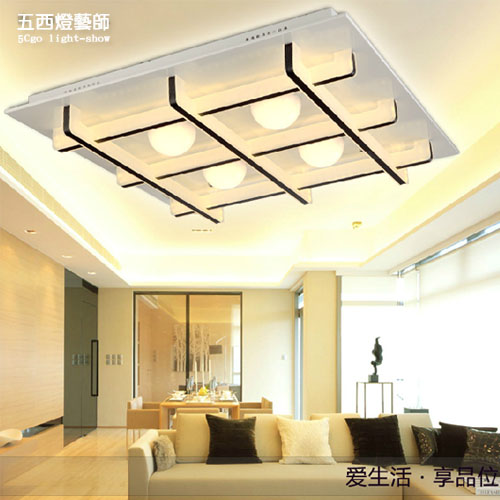 5Cgo 20835159775 led現代簡約吸頂燈客廳燈臥室燈創意藝術個性亞克力燈具T  SHM99500