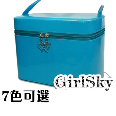 5Cgo  15293632352 韓國時尚定型大容量化妝包 專業美容手提化妝箱 MIK52000