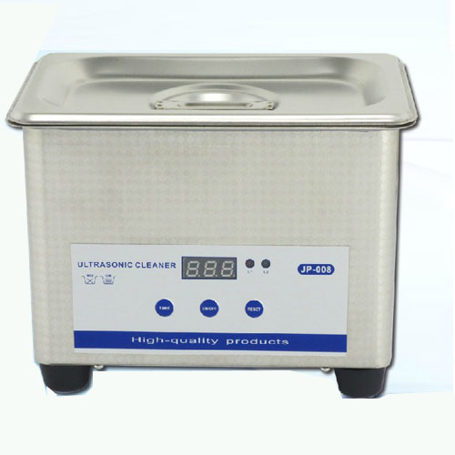5Cgo 19381674805 全不鏽鋼超聲波清洗機jp-008 眼鏡珠寶剃鬚刀首飾眼鏡清洗超聲波清洗器（有110V可選） CJS08100